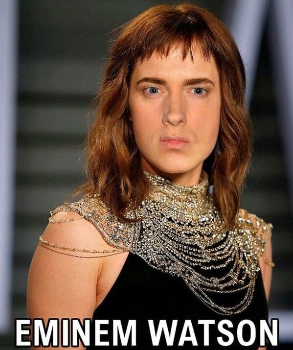 5 Wajah Hasil Kolaborasi Selebritis Dunia, Sekali Lihat Nempel Di Otak